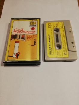 Emil und die Detektive Grau mit Gelben Aufkleber 22440-2 Deutsche Grammophon Junior